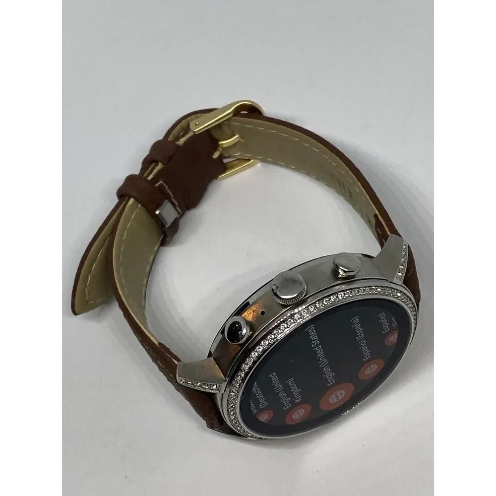Fossil Gen 4 Authentic Digital Dial Smart Watch Custom Band FTW6013 AB532